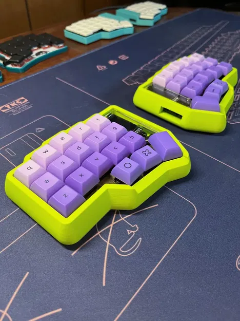 Vỏ cao cấp cho bàn phím Corne (CRKBD) 5 và 6 cột - Image 3