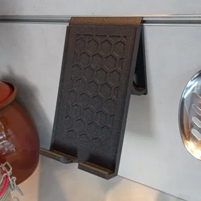 Giá đỡ điện thoại / máy tính bảng treo tường bếp