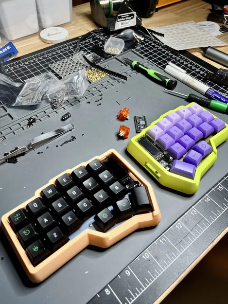 Vỏ cao cấp cho bàn phím Corne (CRKBD) 5 và 6 cột - Image 5