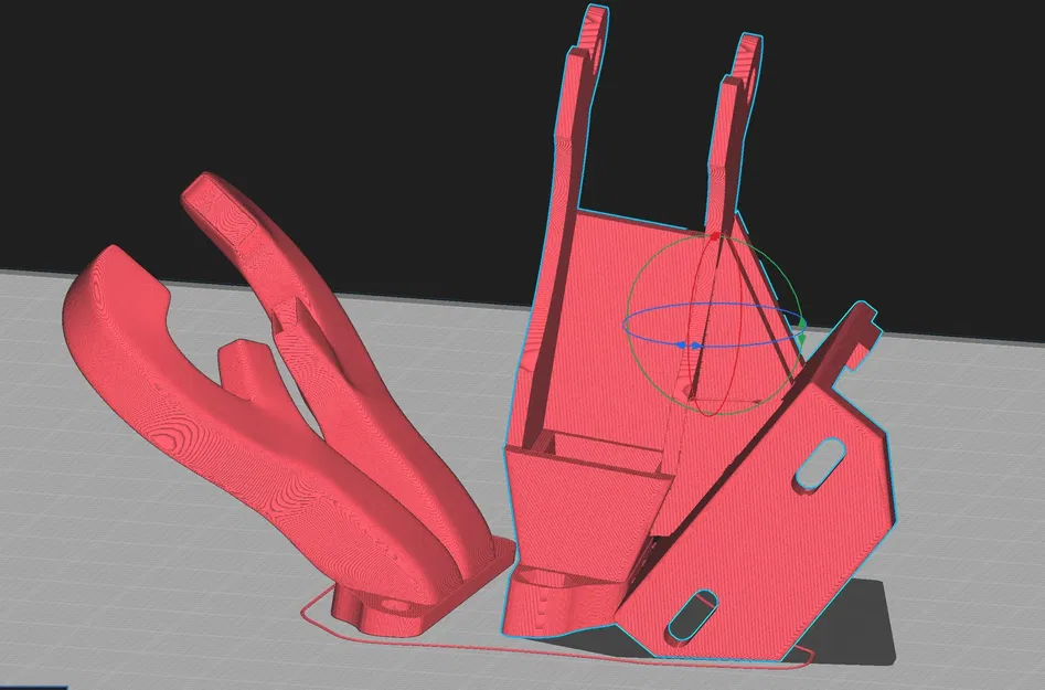 Giá đỡ quạt 5015 cho đầu đùn Sprite với sừng tuần lộc - Image 1