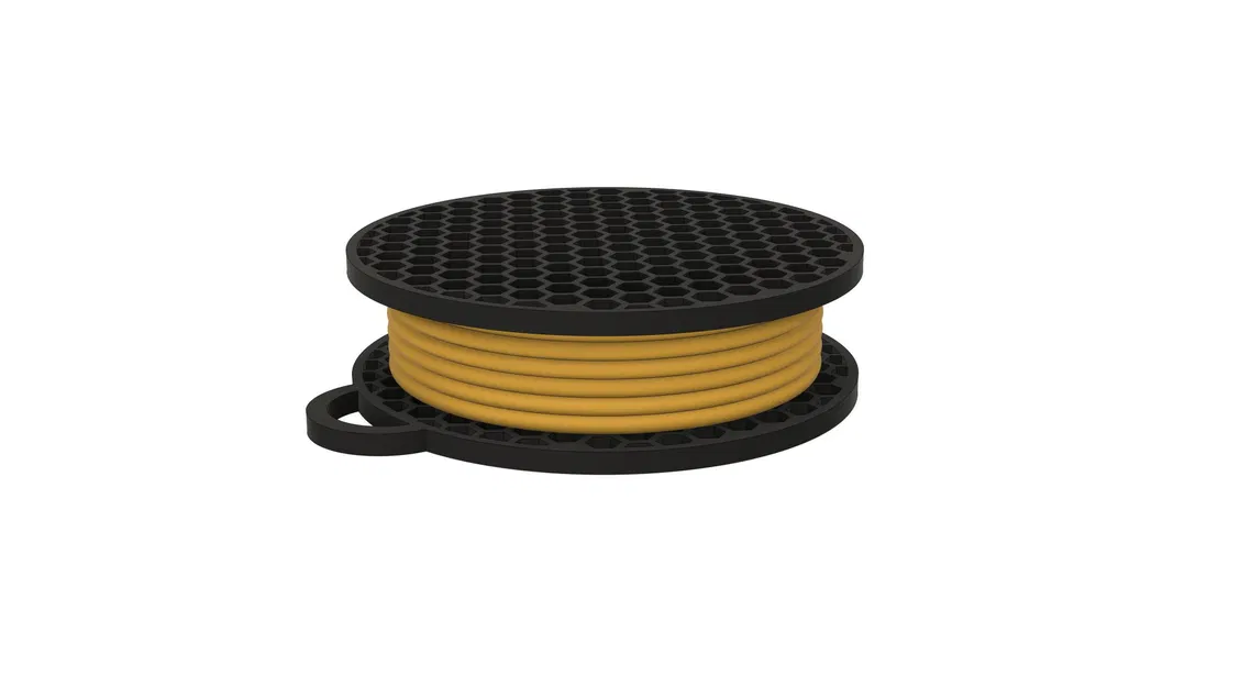 Móc chìa khóa giấu Airtag hình cuộn filament - Image 1