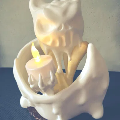 Giá đỡ nến hình dơi cho đèn tealight điện