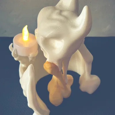 Giá đỡ nến hình dơi cho đèn tealight điện