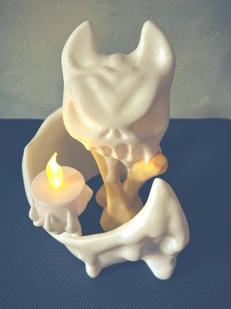 Giá đỡ nến hình dơi cho đèn tealight điện - Image 4