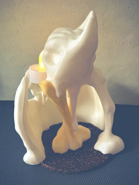 Giá đỡ nến hình dơi cho đèn tealight điện - Image 5