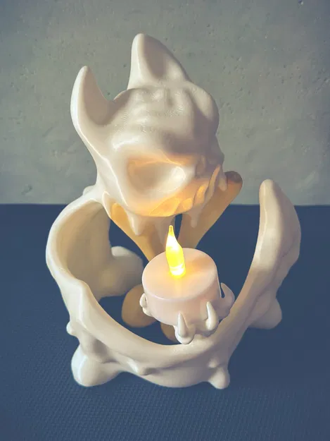 Giá đỡ nến hình dơi cho đèn tealight điện - Image 6