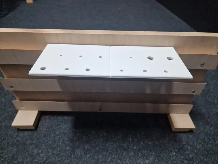 Giá đỡ French cleat cho bộ Wera Kraftform XXL - Image 2