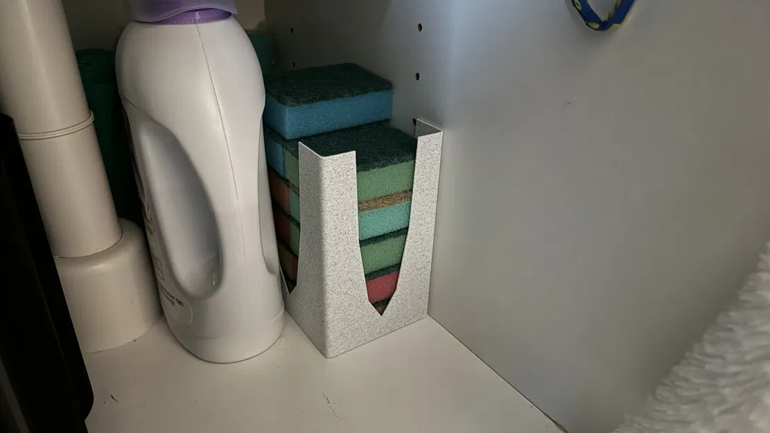 Giá đỡ bọt biển rửa chén cho 12 miếng bọt biển - Image 3