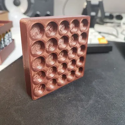 Khay đựng pin AA 2x2 có thể xếp chồng Gridfinity