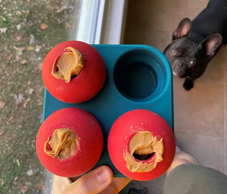 Khay đông lạnh cho đồ chơi chó Kong lớn - Image 1