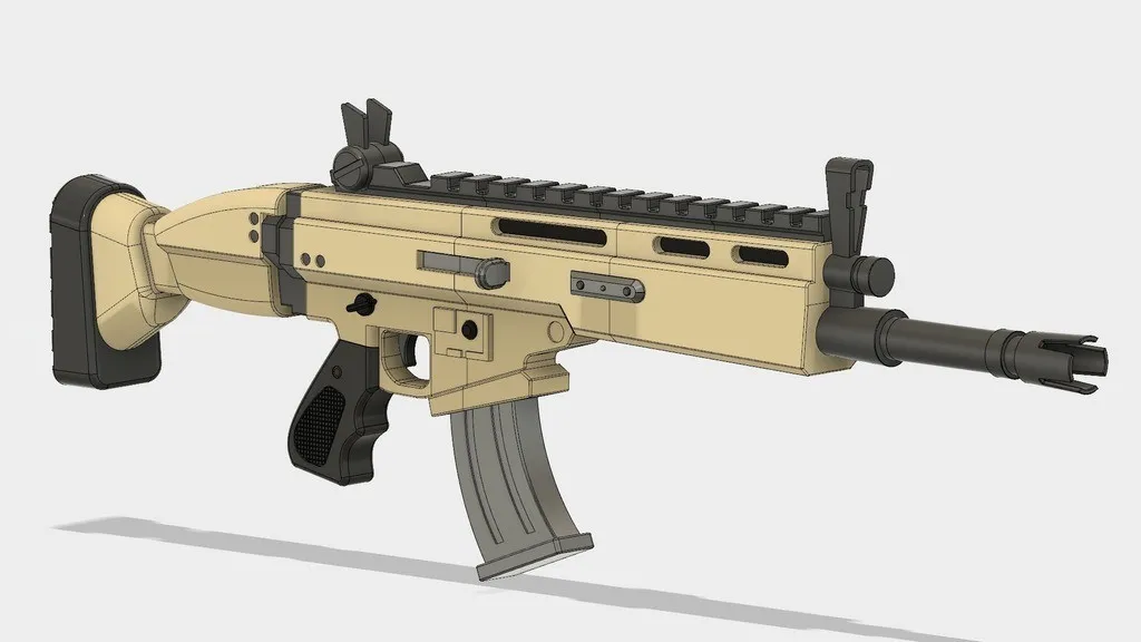 SCAR trong Fortnite - Vũ khí biểu tượng của game bắn súng sinh tồn - Image 1