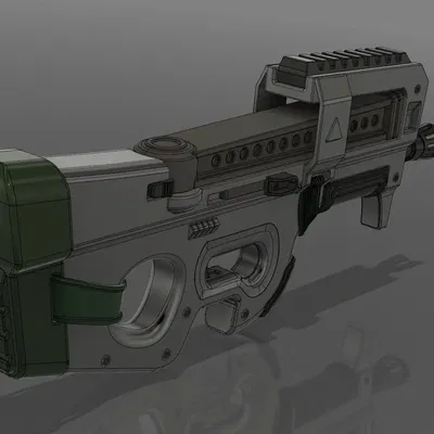 Vũ khí P90 trong Fortnite với hướng dẫn lắp ráp chi tiết