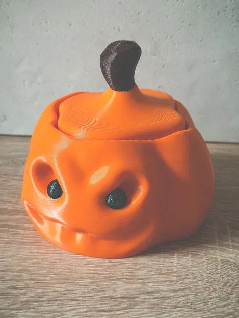 Bát bí ngô Halloween dễ in để đựng kẹo - Image 5