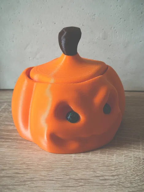 Bát bí ngô Halloween dễ in để đựng kẹo - Image 6