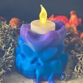 Nến đầu lâu với thiết kế độc đáo cho đèn tealight điện - Thumbnail 2