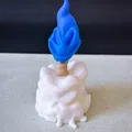 Nến đầu lâu với thiết kế độc đáo cho đèn tealight điện - Thumbnail 6