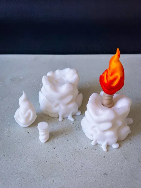 Nến đầu lâu với thiết kế độc đáo cho đèn tealight điện - Image 8