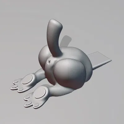 Gá đỡ cửa hình mèo bị đè nén phong cách độc đáo