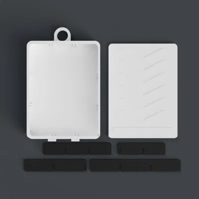 Hộp nhỏ có nắp trượt cho đồ câu cá