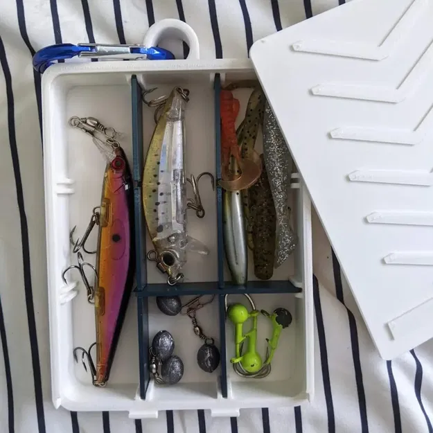 Hộp nhỏ có nắp trượt cho đồ câu cá - Image 4