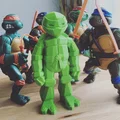 Nhân vật Rùa Ninja trong phong cách Low Poly - Thumbnail 1