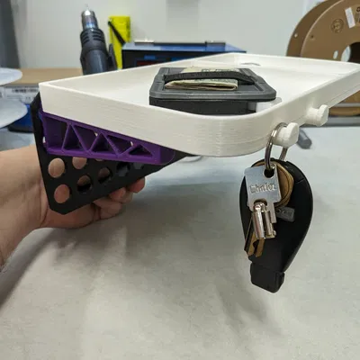 Khay để đồ Qube 500 cho ví, chìa khóa và tiền xu