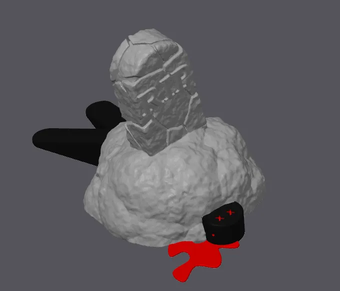 Giá đỡ cửa Halloween hình đầu người - Image 1