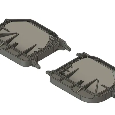 Nắp đậy đèn pha Audi A4 B6 (không Bi-xenon)