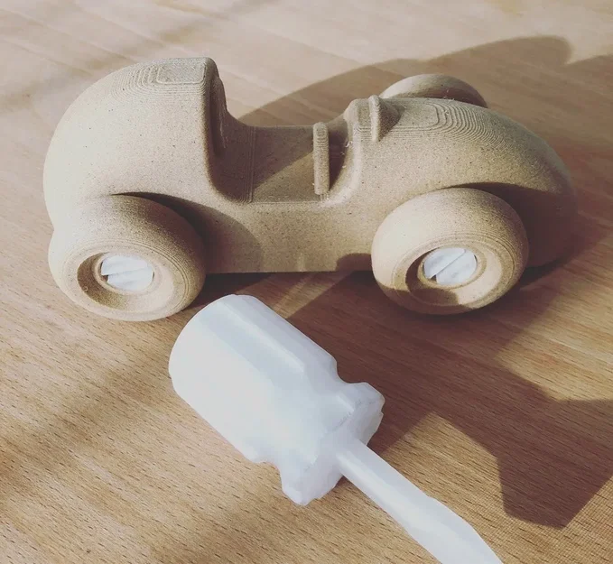 Xe ô tô đồ chơi 3D cho trẻ em - Image 1