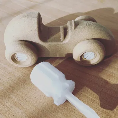 Xe ô tô đồ chơi 3D cho trẻ em