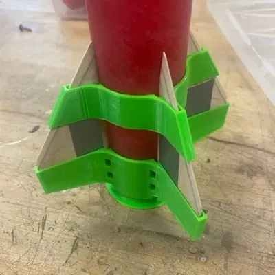 Hướng dẫn căn chỉnh cánh tên lửa Wildman 54mm cho tên lửa côn...