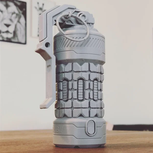 Cái lựu chi tiết cho in 3D - Image 1