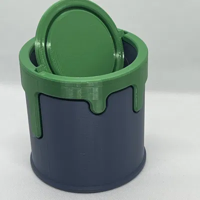 Nắp đậy có thể tháo rời cho thùng chứa nước nhỏ giọt