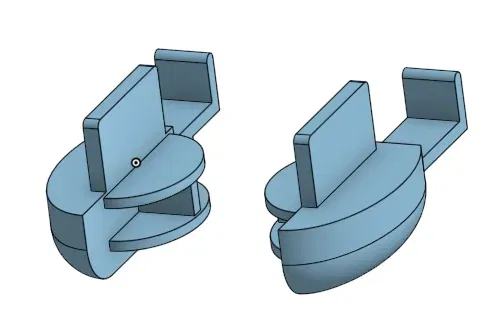 Giá đỡ cho phần trên của tủ lạnh Bosch KIR18E51 - Image 1