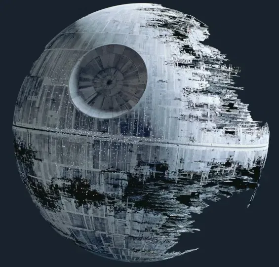 Trạm không gian Deathstar đang xây dựng trong Star Wars - Image 1