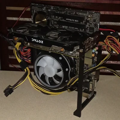 Vỏ máy tính khung mở cho bo mạch chủ ATX, mATX, ITX