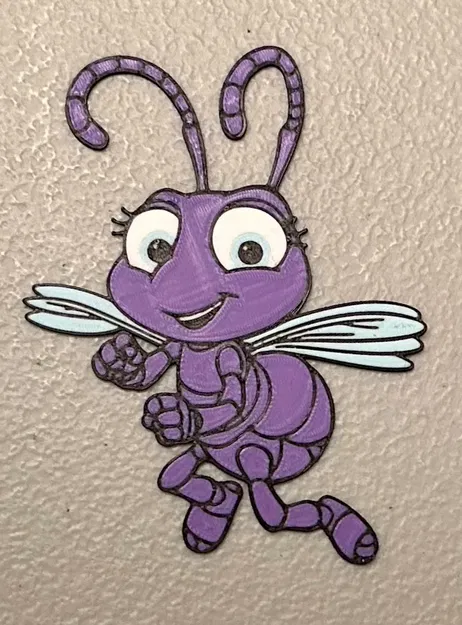 Nam châm chấm nhiều màu sắc 4 màu - Image 1