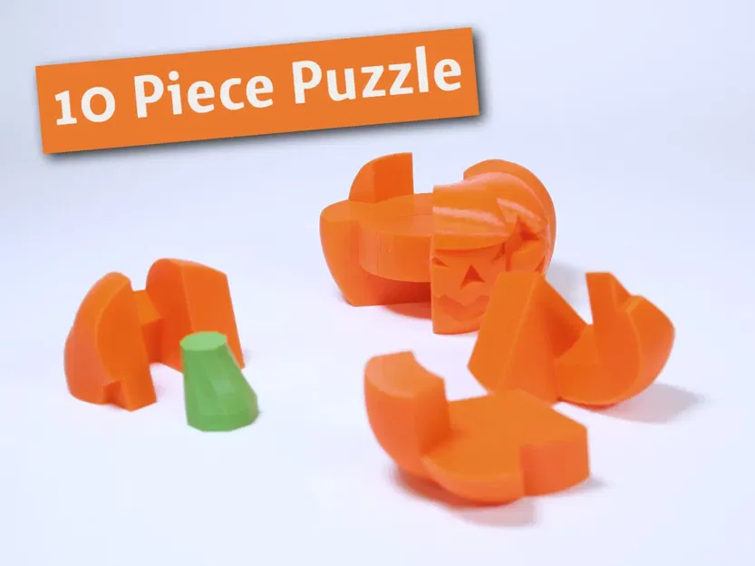 Bánh bí ngô ghép hình dễ thương để trưng bày - Image 1