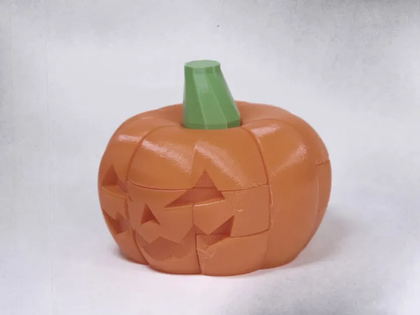 Bánh bí ngô ghép hình dễ thương để trưng bày - Image 2