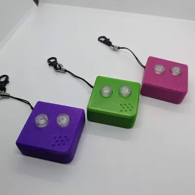 Móc chìa khóa fidget kiểu Gameboy Color