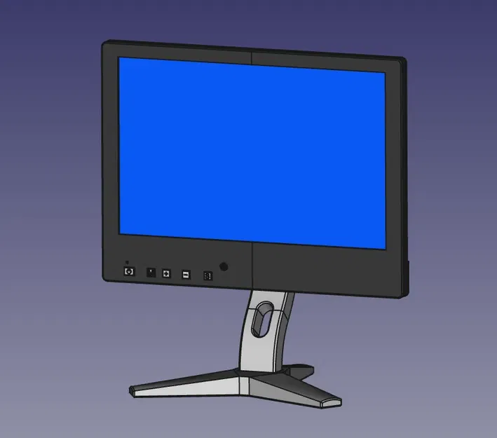 Vỏ màn hình TFT 10.1" với giá đỡ cho máy tính bảng cũ - Image 1