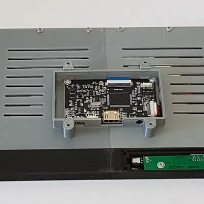 Vỏ màn hình TFT 10.1" với giá đỡ cho máy tính bảng cũ