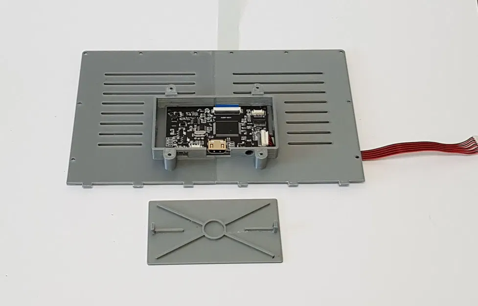 Vỏ màn hình TFT 10.1" với giá đỡ cho máy tính bảng cũ - Image 4