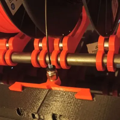 Bộ chuyển đổi cuộn PTFE từ 6 xuống 5 cho Prusa Drybox