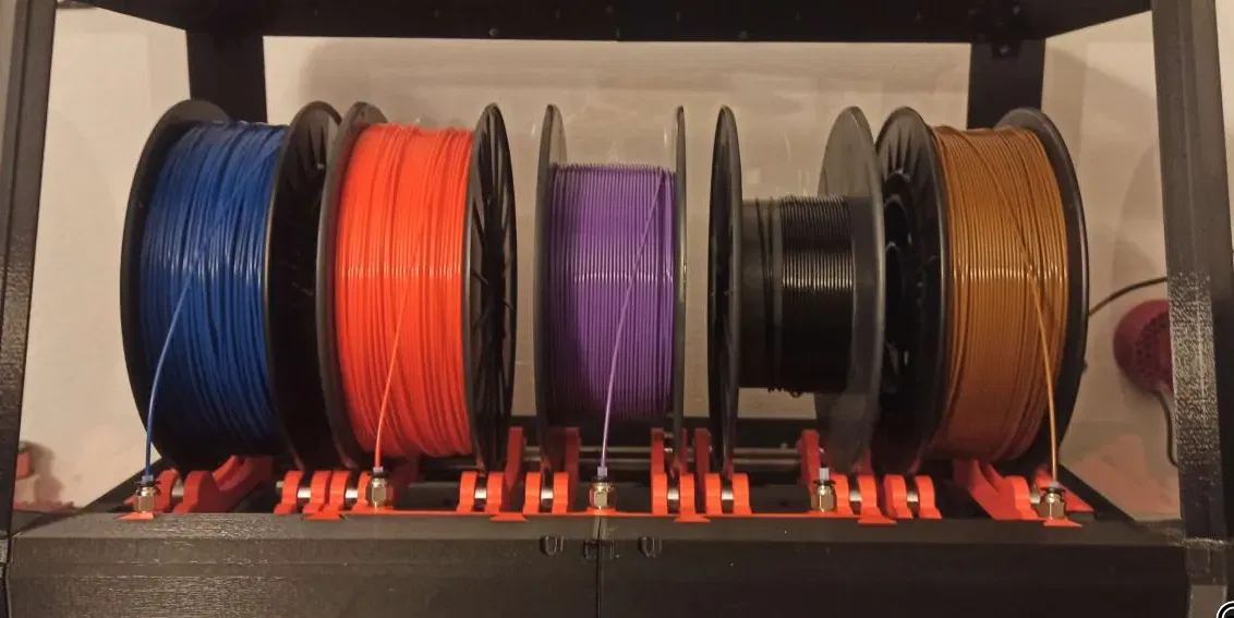 Bộ chuyển đổi cuộn PTFE từ 6 xuống 5 cho Prusa Drybox - Image 4