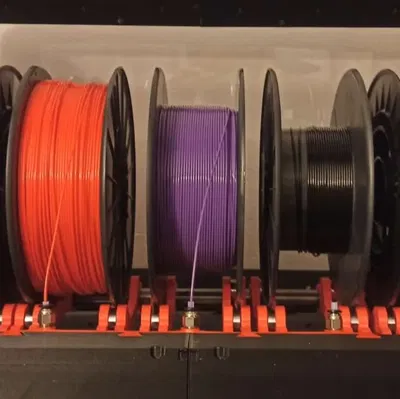 Bộ chuyển đổi cuộn PTFE từ 6 xuống 5 cho Prusa Drybox