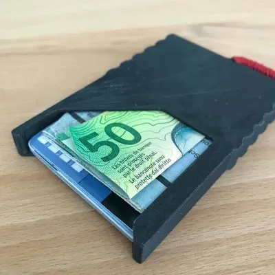 Ví đựng thẻ tối giản cho tối đa 8 thẻ và tiền mặt