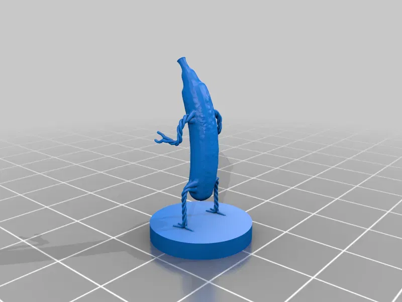 Dưa chuột hoạt hình cho trò chơi bàn tay - Image 2