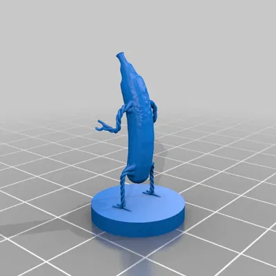 Dưa chuột hoạt hình cho trò chơi bàn tay