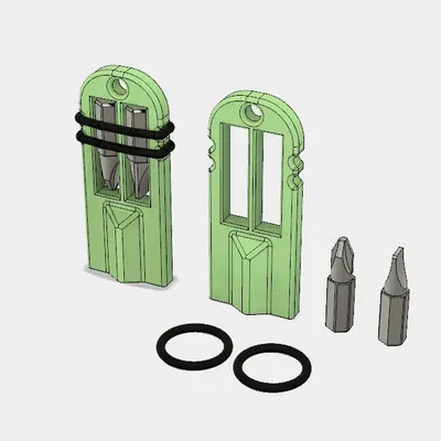 Công cụ bỏ túi EDC cho hai bit tiện lợi